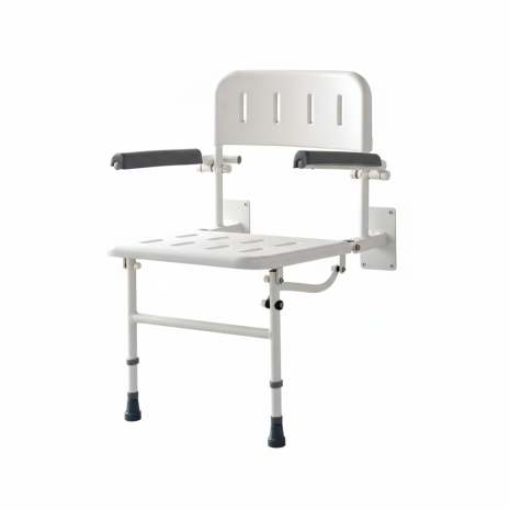 Deluxe Padded Fold Down Shower Seat with Padding 