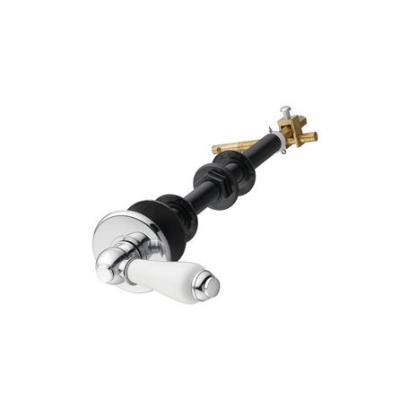 Chrome Plated Armitage Shanks Traditional Extended lever Flush