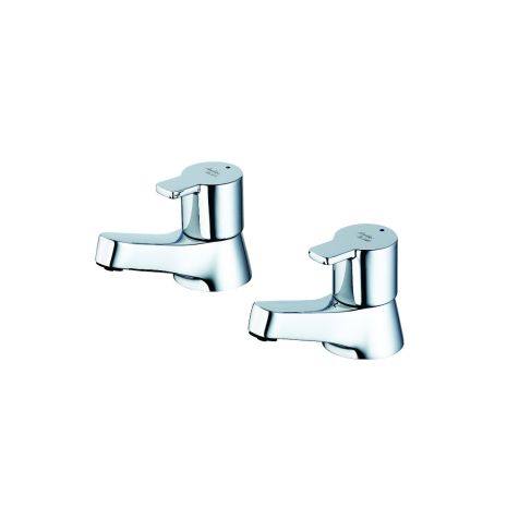 Armitage Shanks Sandringham 21 SL Bath Pillar Taps | Commercial Washrooms