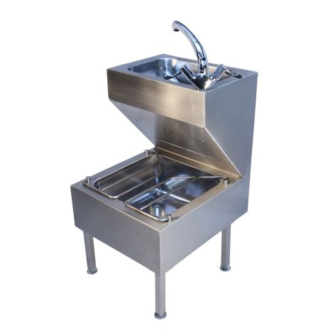 Pland Stainless Steel Samoa Janitorial Unit | Commercial Washrooms
