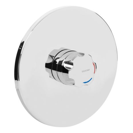 Bristan OPAC Thermostatic Concealed Mini Valve with Chrome Handwheel (MINI2 TS1203 CH C)