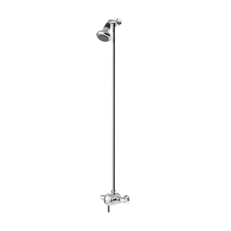 Bristan OPAC Thermostatic Exposed Rigid Riser Mini Valve with Fixed Head