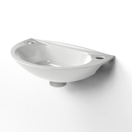 Fitzroy Of London 380mm Basin With Brackets
