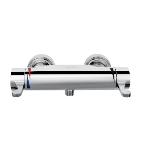 Bristan OPAC Thermostatic Exposed Bar Shower Valve with Chrome Levers and Isolation