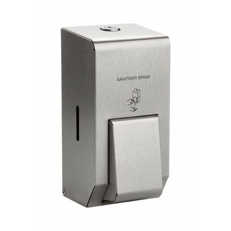 Brushed Stainless Steel 400ml Soap Dispenser - Brushed Stainless Steel | Commercial Washrooms