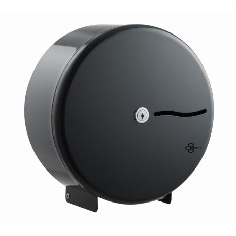 Graphite Grey Stainless Steel Jumbo Toilet Roll Dispenser | Commercial Washrooms