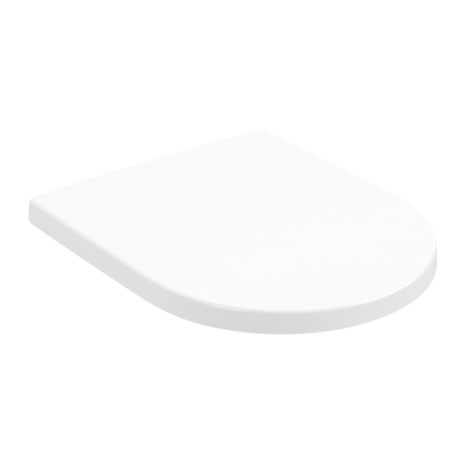 Villeroy & Boch Subway 3.0 Toilet seat and cover, Stone White