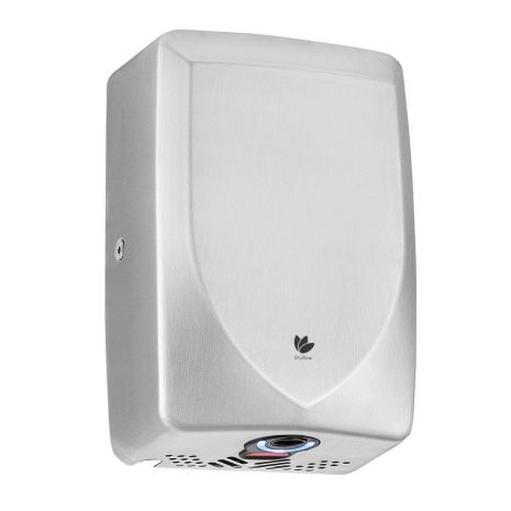 Dryflow Brushed Stainless Steel Slimforce Low Noise Hand Dryer