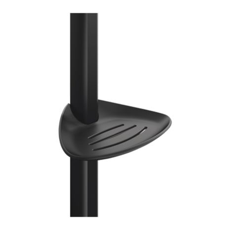 Delabie Soap Dish For Be-Line Grab Bars Sliding Matte Black