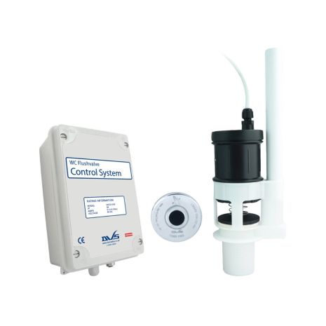 DVS Toilet Flushvalve Kit with In-Built Overflow and Wave-On Sensor