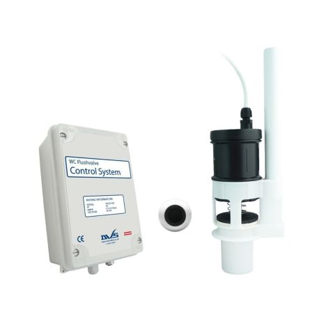 DVS Battery Flushvalve Kit with 1 Base Programmable Sensor