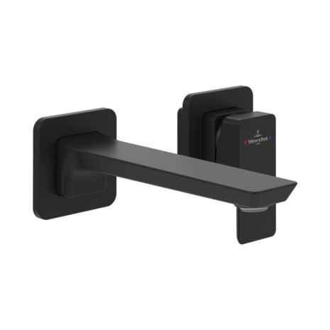 Subway 3.0 Single-Lever Basin Mixer Without Waste in Matt Black