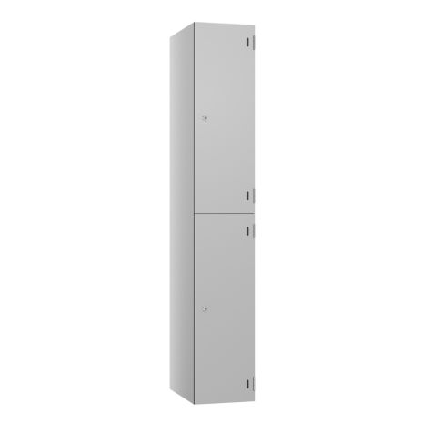 Two Door Premier Dry Area Locker with SGL Laminate Door