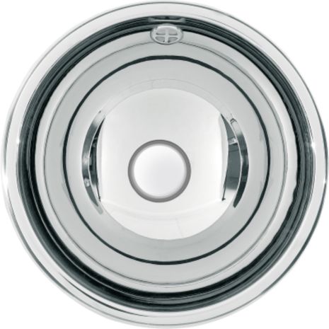 KWC DVS RONDO Stainless Steel Inset Vanity Basin