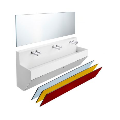 Armitage Shanks Contour 21 Splash 1500mm Wall Hung Wash Trough | Commercial Washrooms