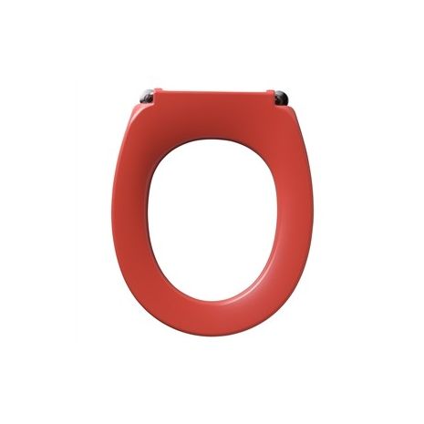 Red Armitage Shanks Contour 21 Toilet Seat For 305mm High Pan (No Cover)