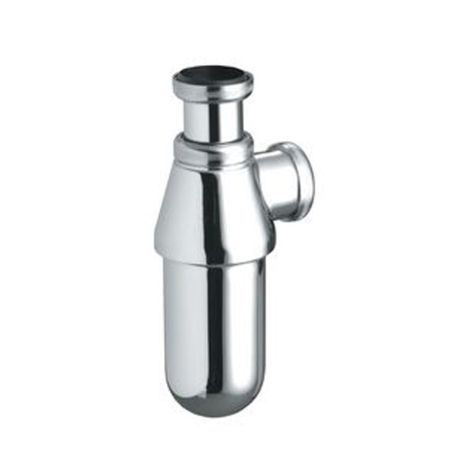 Armitage Shanks 1 1/4 Chrome Bottle Trap with 75mm Seal