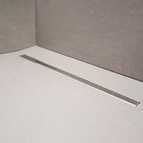 On The Level SuperSlim Tile-In Wet Room Drainage Kit | Stainless Steel | Commercial Washrooms
