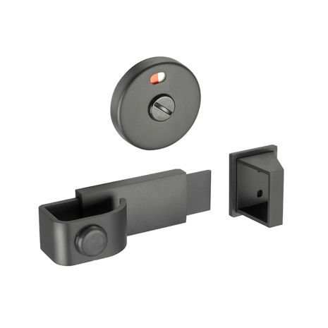 Loop Handle Sliding Indicator Bolt - Black