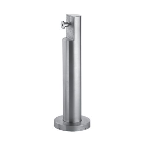 Toilet Cubicle Support Leg - Stainless Steel 