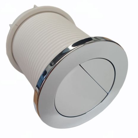 Roper Rhodes Chrome Dual Toilet Flush Button