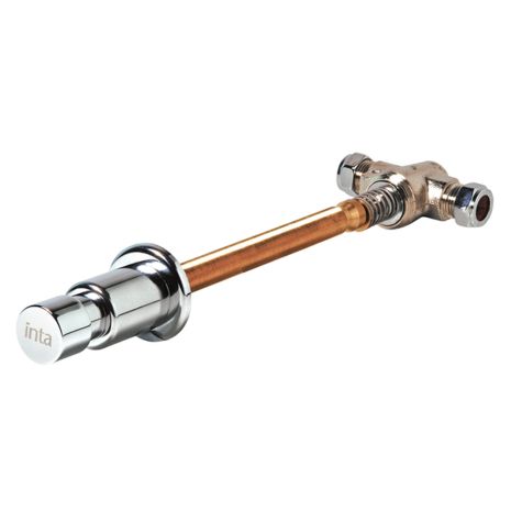Inta Timed Flow Vandal Resistant Shower Control for Prisons, with Extended Spindle