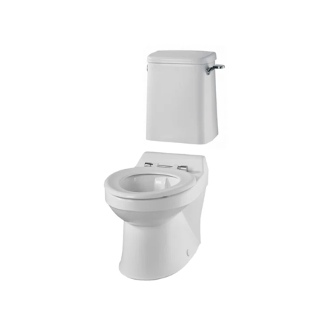 Twyford Sola Rimless Close-Coupled School Toilet Pack 