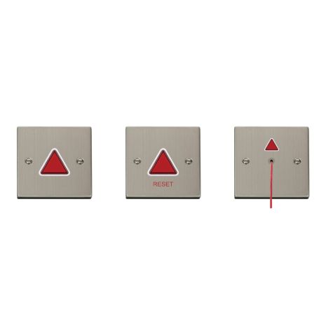 Stainless Steel Disabled Alarm System with Pull Cord