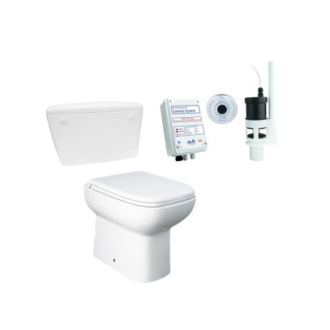 RAK Origin Back To Wall Toilet Pack With Sensor Flush Cistern | RAK | Product Image