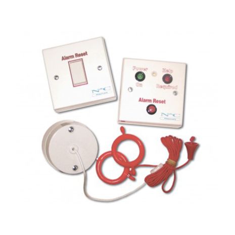Disabled Toilet Room Audio Visual Alarm System