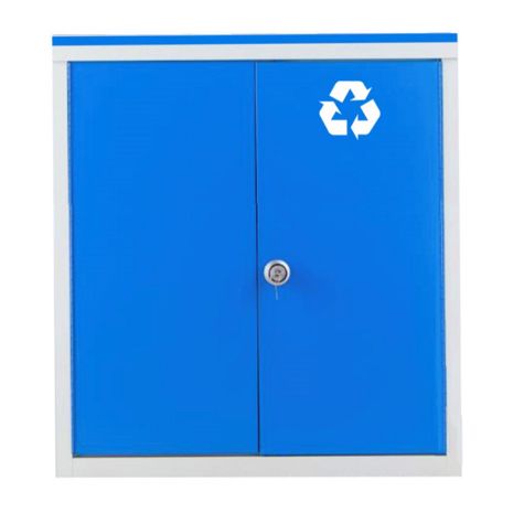 Waste Recycling Cupboard - 2 or 3 Compartments | Commercial Washrooms