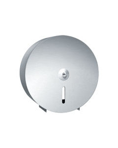 ASI Round Jumbo Toilet Tissue Roll Dispenser Brushed Stainless Steel