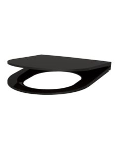 Slimline Toilet Seat Lid for S21 WC Models, Black | Delabie 
