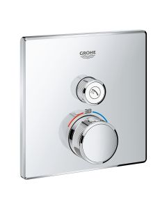 Grohe Grohtherm Thermostat for Concealed Installation With One Valve