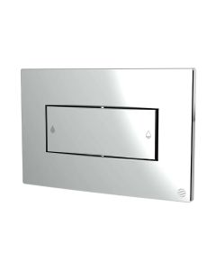 Coral Dualflush Push Plate - Chrome | Dudley 