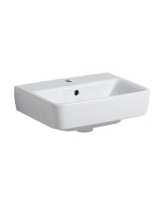 Geberit Selnova Square handrinse basin - Single tap hole