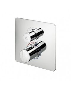 Ideal Standard Concept Easybox Slim Built-in Shower Mixer Square Faceplate