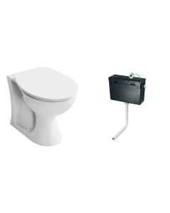 Armitage Shanks Sandringham 21 Back-to-Wall Toilet Pack with Sensor Flush