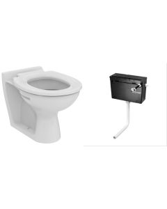 Armitage Shanks Contour 21 355mm Back To Wall School Toilet and Cistern