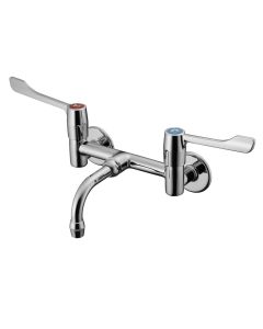 Armitage Shanks Markwik Wall Mounted Mixer With Single Flow Nozzle | Commercial Washrooms