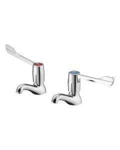 Armitage Shanks Markwik Pair Of Basin Pillar Taps | Commercial Washrooms