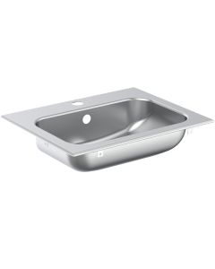 Armitage Shanks Stainless Steel Berwick 47cm Basin - One Tap Hole | Commercial Washrooms