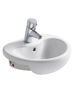 Armitage Shanks Contour 21 Splash 40cm Semi-Countertop Washbasin | Commercial Washrooms