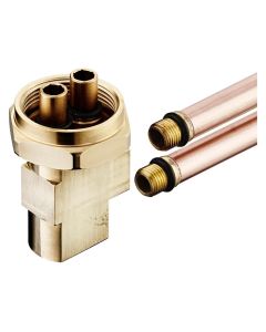 Armitage Shanks Contour 21+ Outline Thermostatic Basin Mixer Tap for Back Outlet Basin