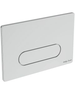Armitage Shanks Oleas M4 Mechanical Dual Flushplate - Chrome | Commercial Washrooms