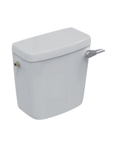 Armitage Shanks Sandringham 21 Low Level 6 Litre Cistern, Single Flush Syphon, Side Supply and Internal Overflow