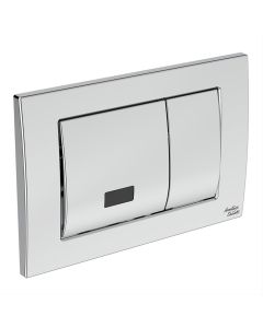 Chrome Armitage Shanks Septa Pro E1 Infrared and Manual Dual Flushplate