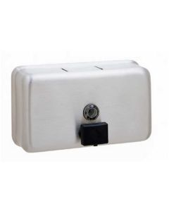 Bobrick ClassicSeries Horizontal Surface-Mounted Soap Dispenser | Commercial Washrooms