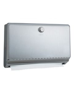 Bobrick 200 C-Fold or 275 Multifold Classic Series Knob Latch Paper Towel Dispenser