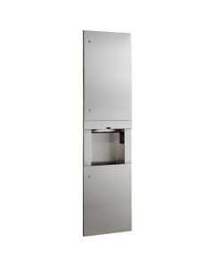 Bobrick Recessed 3 in 1 Combination Unit with Paper Towel Dispenser